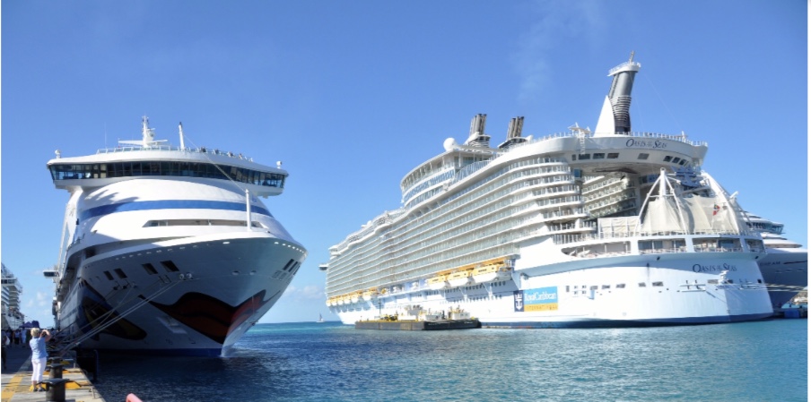 AIDA Diva/Perla kommt nach Philipsburg 2018/2019