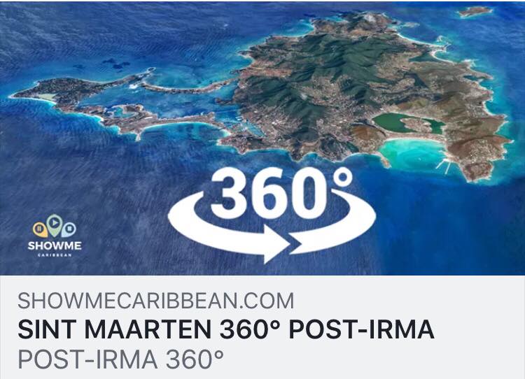 360 Grad virtuelle Post Irma Tour
