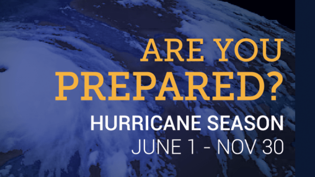 Unsere Hurricane Präperationsliste