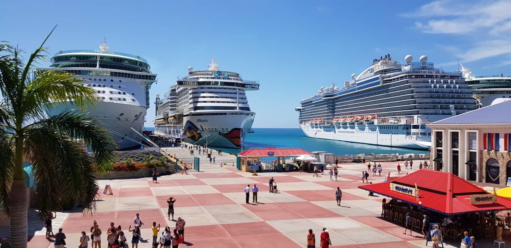 AIDA und Mein Schiff in Philipsburg&nbsp;2020/2021