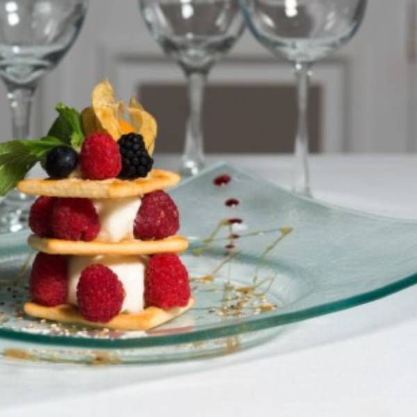 Genießt fantastische Deserts.