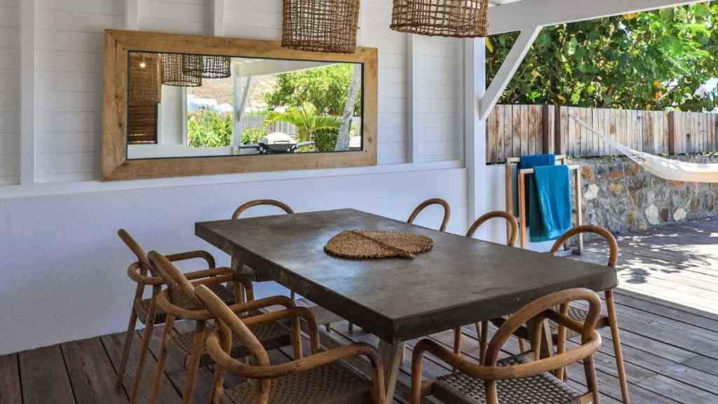 Terrace at Villa Kijani