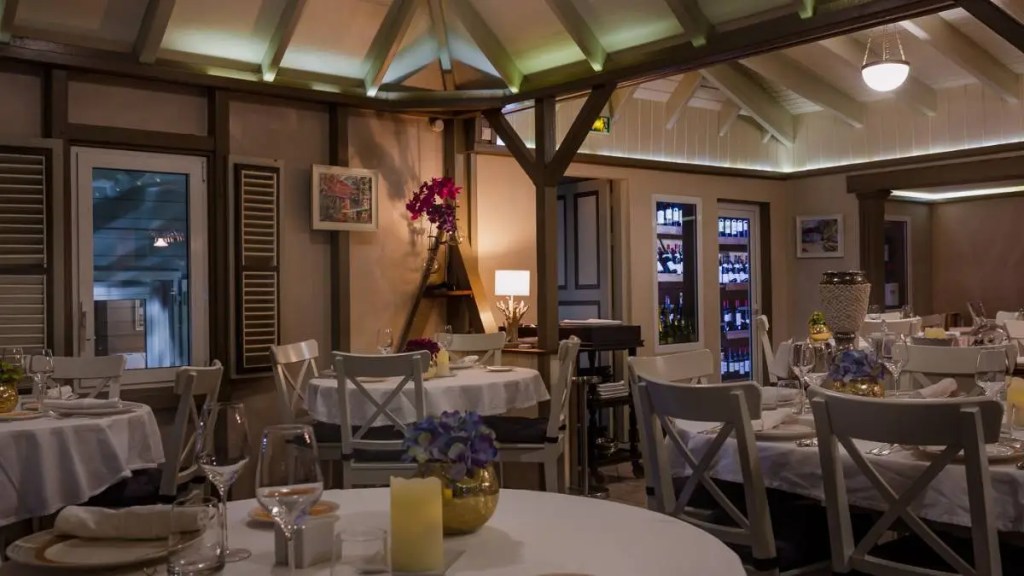 Gepflegtes und gemütliches Ambiente im Le Pressoir