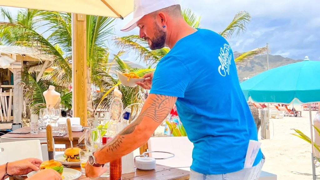 Das Aloha-Team beim Service