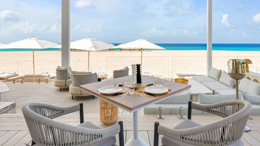 Panoramaview auf das Meer