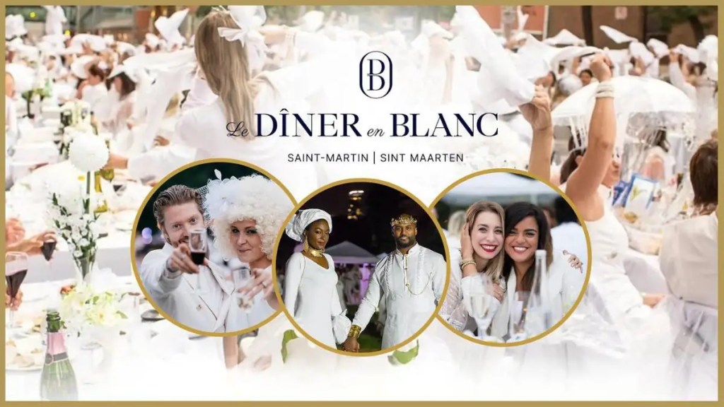 Große Tafeln und alles in weißen Farben gehalten